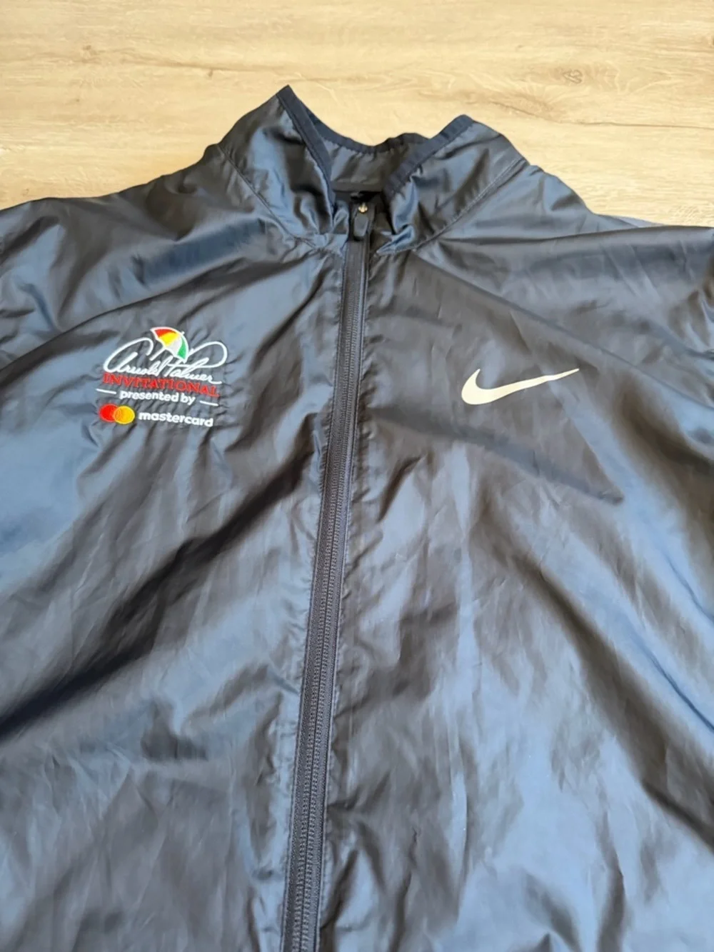 Nike Shield Windproof Full Zip Golf Jacket BAY HILL ARNOLD PALMER 726401 MENS L